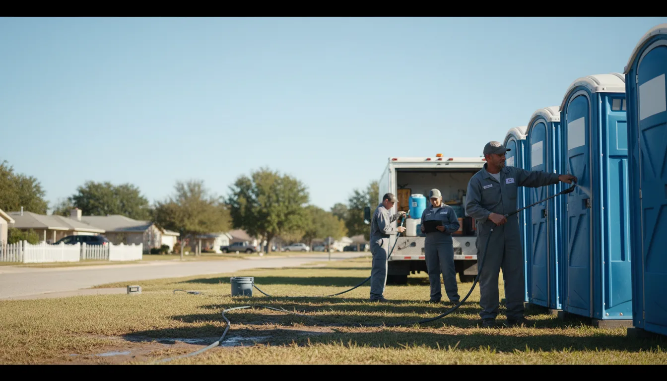 Long-Term Portable Toilet Rental in Troy, NC near me